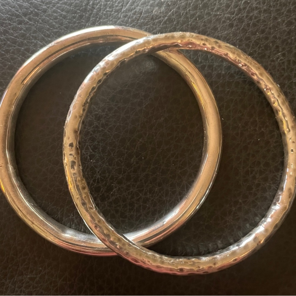 Silver Bangles - image 1